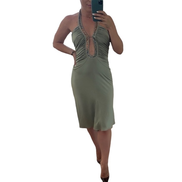 Jovani Dresses & Skirts - Jovani Midi Dress Green